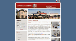 Desktop Screenshot of pensionhanspaulka.cz